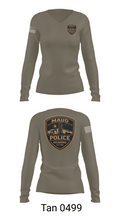 Maud Police 46453559 Women's Long Sleeve V-neck Shirt - 11