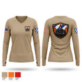 HHC, DSTB, 3DSB 71042091 Women's Long Sleeve V-neck Shirt - 1