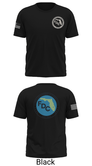 Short Sleeve Performance Shirt, Florida Department of Corrections, Police, Teamtime, Team time, sublimation, custom sports apparel, team uniforms, spirit wear, spiritwear, sports uniforms, custom shirts, team store, custom team store, fundraiser sports, apparel fundraiser