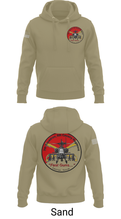 7th Squadron, Sixth Cavalry Regiment 24299123 Hoodie - 98
