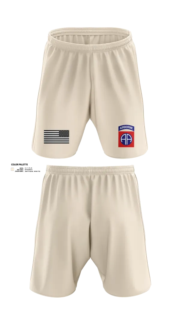 Athletic Shorts With Pockets, 82d ABN DIV, , Teamtime, Team time, sublimation, custom sports apparel, team uniforms, spirit wear, spiritwear, sports uniforms, custom shirts, team store, custom team store, fundraiser sports, apparel fundraiser
