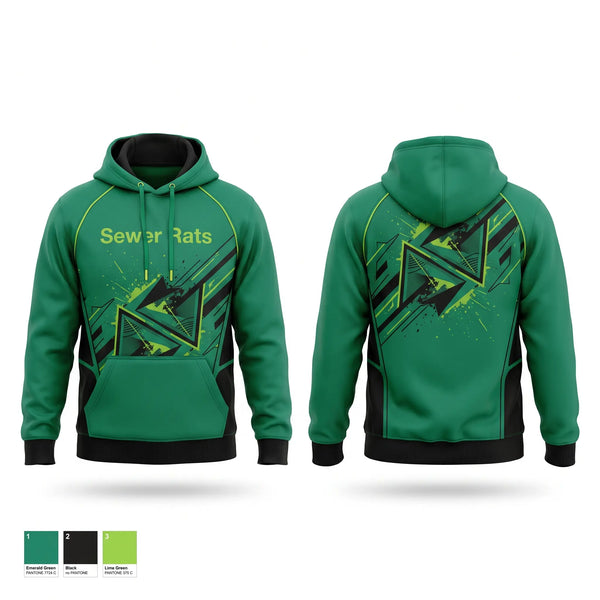 Hoodie, Sewer Rats, Men's Soccer, Teamtime, Team time, sublimation, custom sports apparel, team uniforms, spirit wear, spiritwear, sports uniforms, custom shirts, team store, custom team store, fundraiser sports, apparel fundraiser
