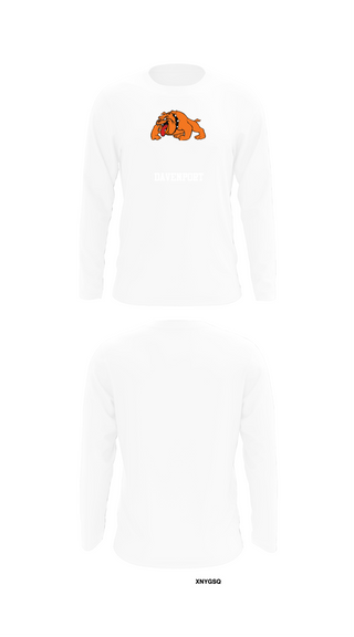 Long Sleeve Performance Shirt, Davenport, Cross Country, Teamtime, Team time, sublimation, custom sports apparel, team uniforms, spirit wear, spiritwear, sports uniforms, custom shirts, team store, custom team store, fundraiser sports, apparel fundraiser