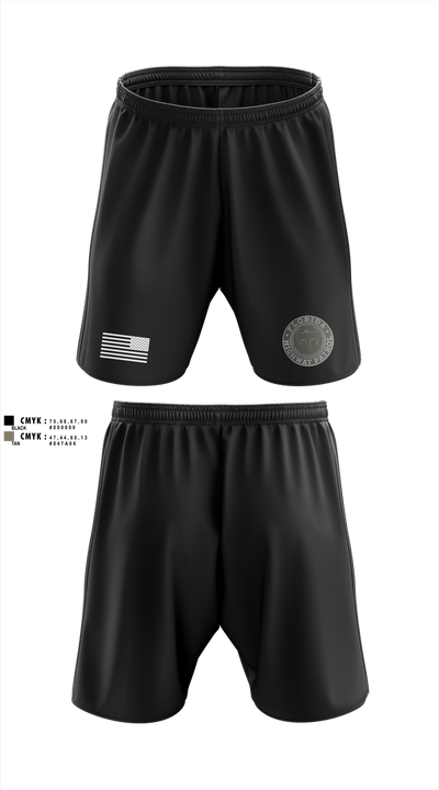 Florida Highway Patrol 5155523 Athletic Shorts With Pockets - 1