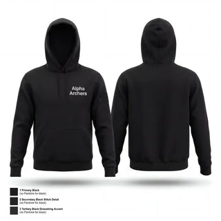 Hoodie, Alpha Archers, Army, Teamtime, Team time, sublimation, custom sports apparel, team uniforms, spirit wear, spiritwear, sports uniforms, custom shirts, team store, custom team store, fundraiser sports, apparel fundraiser