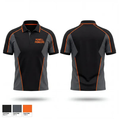 Powell Pioneers 27736542 Short Sleeve Performance Polo - 1