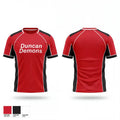 Duncan Demons 76908817 Old School Cotton Feel Shirt - 1