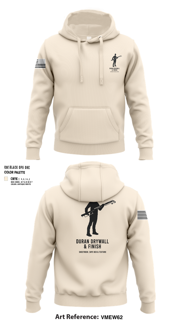 Hoodie, Duran Drywall & Finish, , Teamtime, Team time, sublimation, custom sports apparel, team uniforms, spirit wear, spiritwear, sports uniforms, custom shirts, team store, custom team store, fundraiser sports, apparel fundraiser