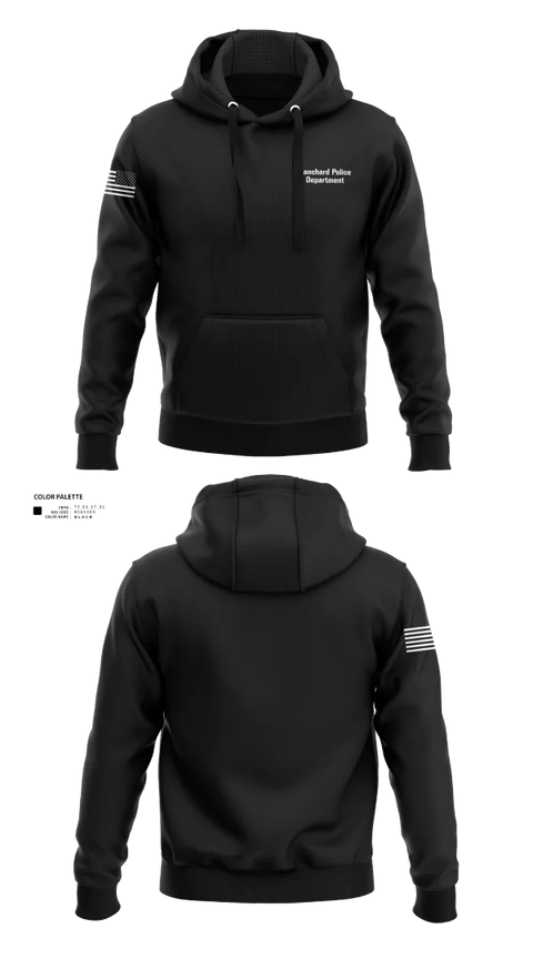 Hoodie, Blanchard Police Department, Police, Teamtime, Team time, sublimation, custom sports apparel, team uniforms, spirit wear, spiritwear, sports uniforms, custom shirts, team store, custom team store, fundraiser sports, apparel fundraiser