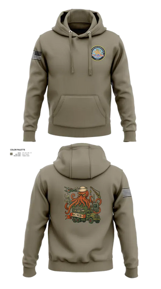 Hoodie, Navy Cargo Handling Battalion One, Navy, Teamtime, Team time, sublimation, custom sports apparel, team uniforms, spirit wear, spiritwear, sports uniforms, custom shirts, team store, custom team store, fundraiser sports, apparel fundraiser