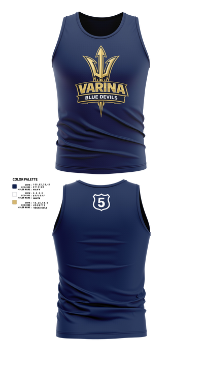 Varina 17264070 Men's Track Singlet - 21
