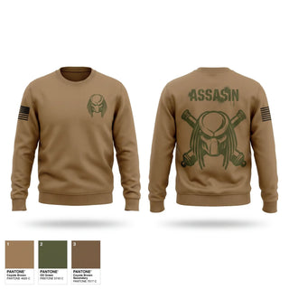Crew Neck Sweatshirt, A Btry 1-206th FA, National Guard, Teamtime, Team time, sublimation, custom sports apparel, team uniforms, spirit wear, spiritwear, sports uniforms, custom shirts, team store, custom team store, fundraiser sports, apparel fundraiser