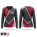 Neshoba EMS Women's Long Sleeve V-neck Shirt - 1