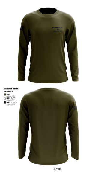 Long Sleeve Performance Shirt, HHC 1-504TH PIR, 1 BCT, 82ND ABN DIV, , Teamtime, Team time, sublimation, custom sports apparel, team uniforms, spirit wear, spiritwear, sports uniforms, custom shirts, team store, custom team store, fundraiser sports, apparel fundraiser