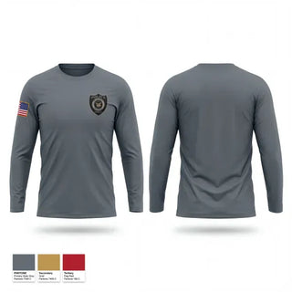 Long Sleeve Performance Shirt, Slate Belt Regional Police, Police, Teamtime, Team time, sublimation, custom sports apparel, team uniforms, spirit wear, spiritwear, sports uniforms, custom shirts, team store, custom team store, fundraiser sports, apparel fundraiser