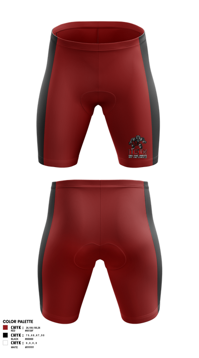 Inner City Wrestling 87889128 Men's Compression Shorts - 1