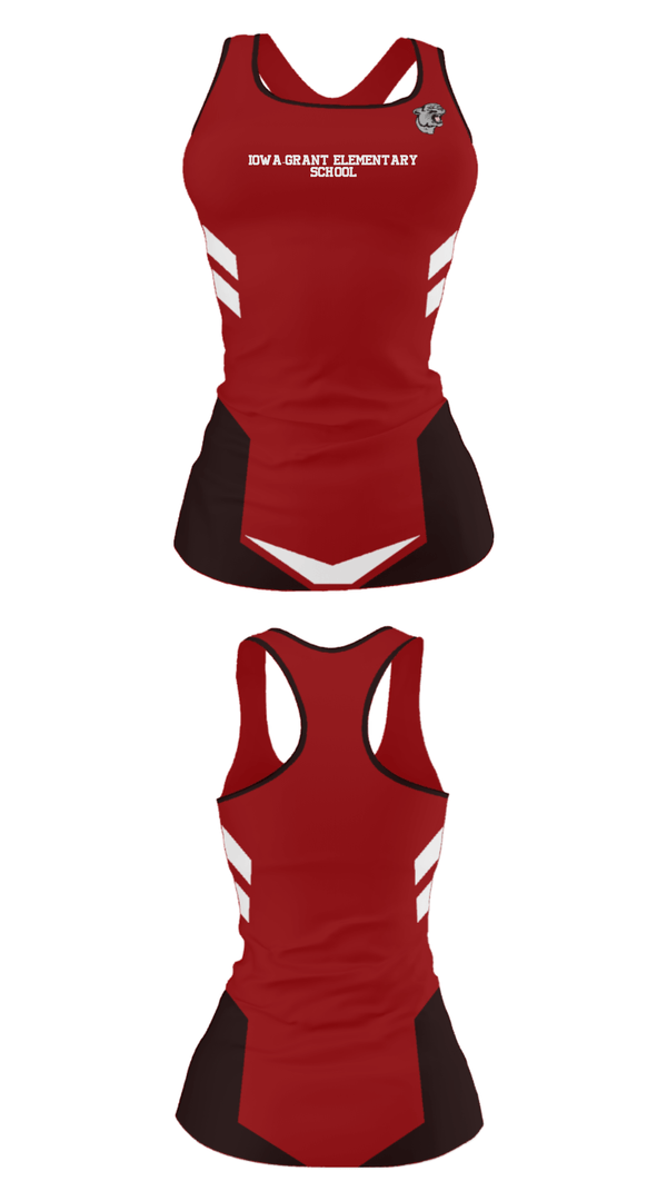 Tank Top, Iowa-Grant Elementary School, Spirit Store, Teamtime, Team time, sublimation, custom sports apparel, team uniforms, spirit wear, spiritwear, sports uniforms, custom shirts, team store, custom team store, fundraiser sports, apparel fundraiser