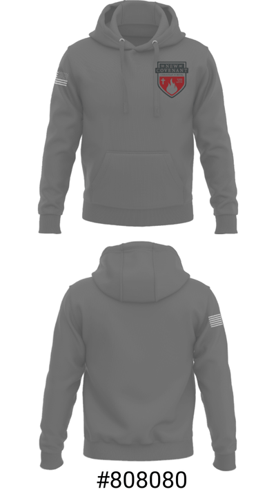 New Covenant Christian School Basketball 13469787 Hoodie - 17