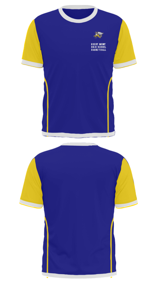 Short Sleeve Performance Shirt, Rocky Mount High School Basketball, Men's Basketball, Teamtime, Team time, sublimation, custom sports apparel, team uniforms, spirit wear, spiritwear, sports uniforms, custom shirts, team store, custom team store, fundraiser sports, apparel fundraiser