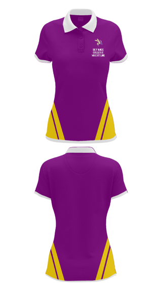 Women's Short Sleeve Performance Polo, Defiance College Wrestling, Wrestling, Teamtime, Team time, sublimation, custom sports apparel, team uniforms, spirit wear, spiritwear, sports uniforms, custom shirts, team store, custom team store, fundraiser sports, apparel fundraiser