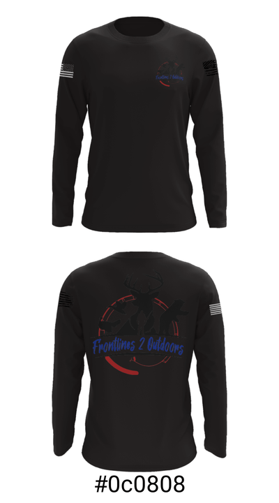 Frontlines 2 Outdoors (F2O) 57346887 Long Sleeve Performance Shirt - 18