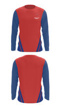 Hammond School Swimming 64752687 Long Sleeve Performance Shirt - 26