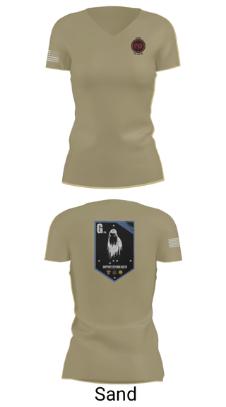 Women's Short Sleeve Vneck Shirt, , Army, Teamtime, Team time, sublimation, custom sports apparel, team uniforms, spirit wear, spiritwear, sports uniforms, custom shirts, team store, custom team store, fundraiser sports, apparel fundraiser