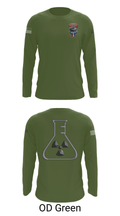 USS Mississippi 78195708 Long Sleeve Performance Shirt - 27