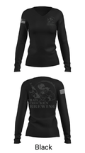 Bad Chicken Brewing 42843068 Women's Long Sleeve V-neck Shirt - 23