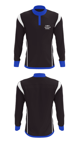 Quarter Zip Jacket, Trinity Lutheran School, Spirit Store, Teamtime, Team time, sublimation, custom sports apparel, team uniforms, spirit wear, spiritwear, sports uniforms, custom shirts, team store, custom team store, fundraiser sports, apparel fundraiser