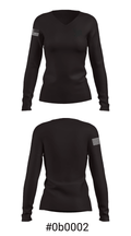 ACADEMY AT PALUMBO GRIFFINS 80153701 Women's Long Sleeve V-neck Shirt - 20