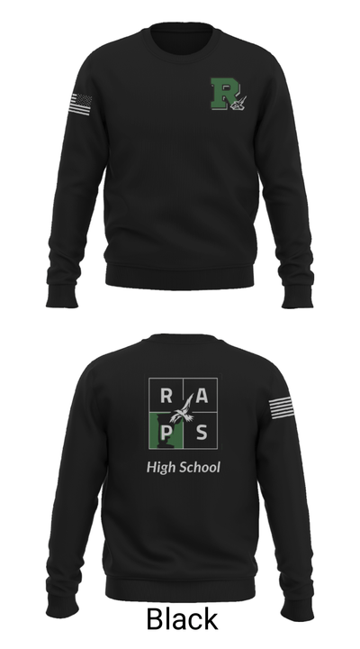 Rapoport Academy Public School-Meyer High School Basketball 55770827 Crew Neck Sweatshirt - 9