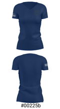 Wagner Gen Louis Middle School 64762741 Women's Short Sleeve V-neck Shirt - 21