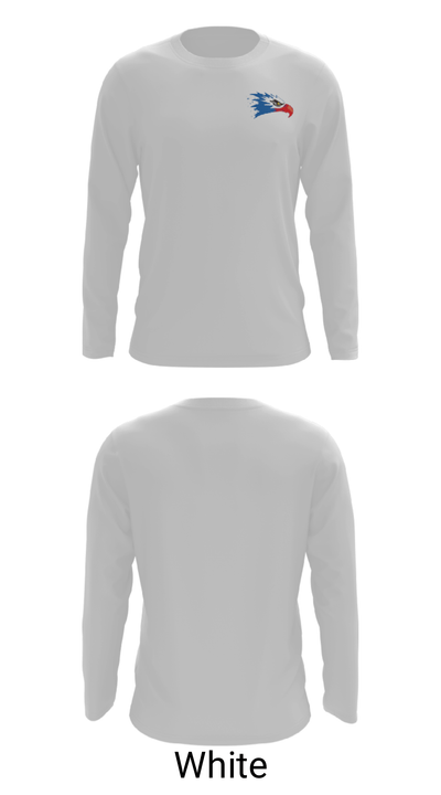 Flat Rock Middle School 74321004 Long Sleeve Performance Shirt - 4