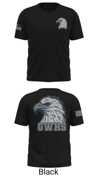 George Washington High School Basketball 90208926 Short Sleeve Performance Shirt - 12