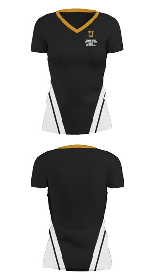 Women's Short Sleeve Vneck Shirt, Dugger Union Community High School Basketball, Men's Basketball, Teamtime, Team time, sublimation, custom sports apparel, team uniforms, spirit wear, spiritwear, sports uniforms, custom shirts, team store, custom team store, fundraiser sports, apparel fundraiser