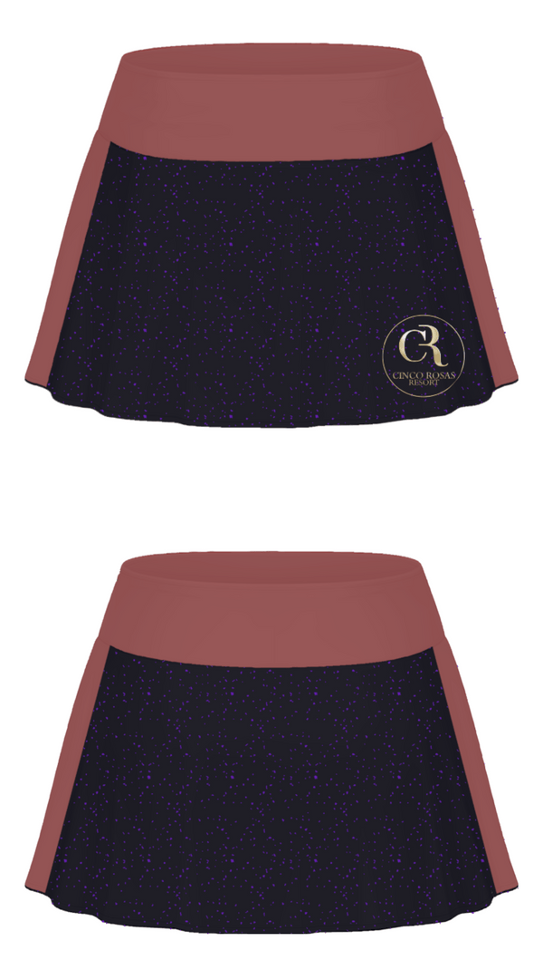 Skort, Cinco Rosas Resort, Tennis, Teamtime, Team time, sublimation, custom sports apparel, team uniforms, spirit wear, spiritwear, sports uniforms, custom shirts, team store, custom team store, fundraiser sports, apparel fundraiser