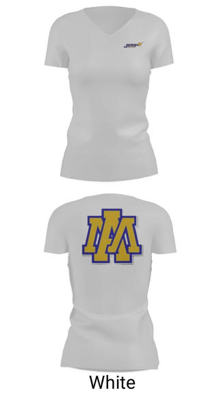 Women's Short Sleeve Vneck Shirt, Altoona-Midway Middle/High School, Spirit Store, Teamtime, Team time, sublimation, custom sports apparel, team uniforms, spirit wear, spiritwear, sports uniforms, custom shirts, team store, custom team store, fundraiser sports, apparel fundraiser