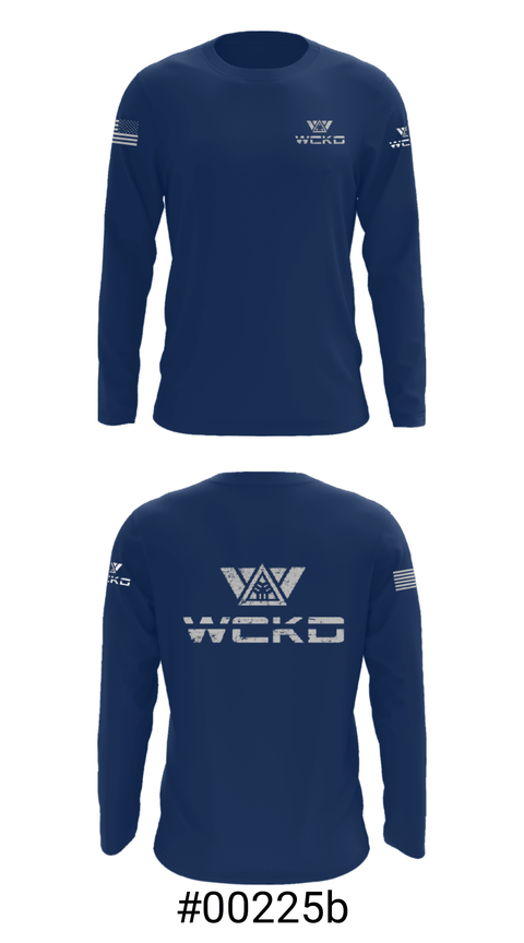 Long Sleeve Performance Shirt, PA WCKD Airsoft Organization, , Teamtime, Team time, sublimation, custom sports apparel, team uniforms, spirit wear, spiritwear, sports uniforms, custom shirts, team store, custom team store, fundraiser sports, apparel fundraiser