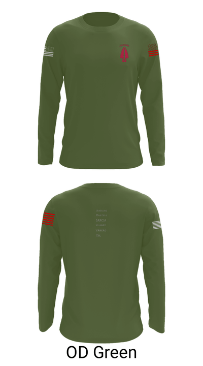 1st SFOD-D 3487936 Long Sleeve Performance Shirt - 27
