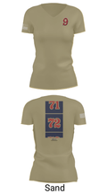 Vacaville fire 82363373 Women's Short Sleeve V-neck Shirt - 44