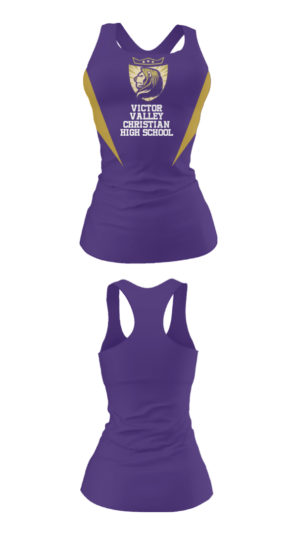 Tank Top, Victor Valley Christian High School, Spirit Store, Teamtime, Team time, sublimation, custom sports apparel, team uniforms, spirit wear, spiritwear, sports uniforms, custom shirts, team store, custom team store, fundraiser sports, apparel fundraiser