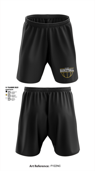 Athletic Shorts With Pockets, Ball Placement, Men's Basketball, Teamtime, Team time, sublimation, custom sports apparel, team uniforms, spirit wear, spiritwear, sports uniforms, custom shirts, team store, custom team store, fundraiser sports, apparel fundraiser