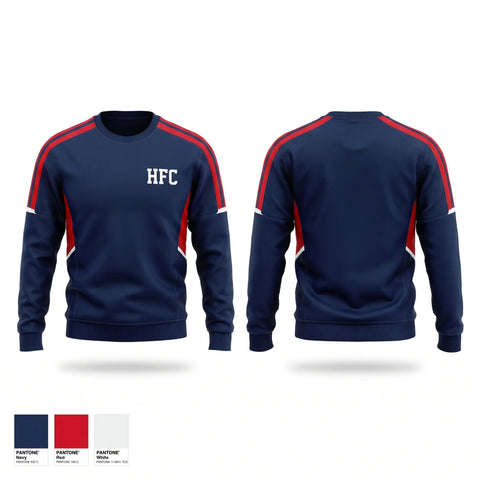 Crew Neck Sweatshirt, HFC, Women's Soccer, Teamtime, Team time, sublimation, custom sports apparel, team uniforms, spirit wear, spiritwear, sports uniforms, custom shirts, team store, custom team store, fundraiser sports, apparel fundraiser