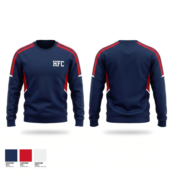 Crew Neck Sweatshirt, HFC, Women's Soccer, Teamtime, Team time, sublimation, custom sports apparel, team uniforms, spirit wear, spiritwear, sports uniforms, custom shirts, team store, custom team store, fundraiser sports, apparel fundraiser