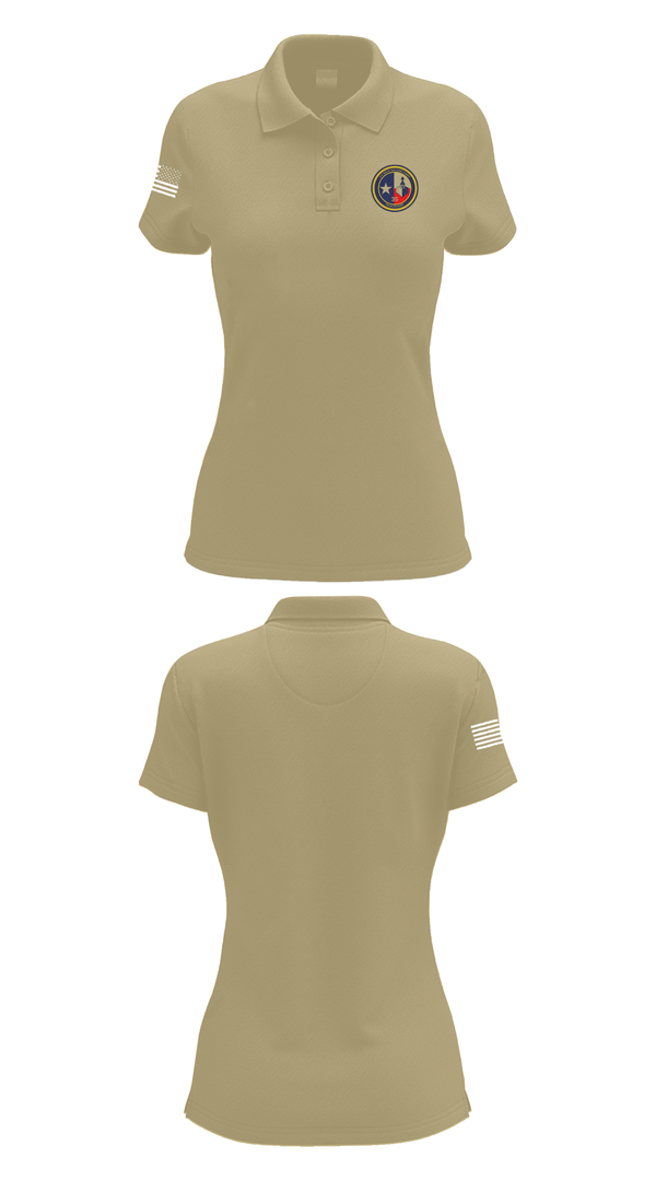 Womens Short Sleeve Performance Polo, Texas Division, , Teamtime, Team time, sublimation, custom sports apparel, team uniforms, spirit wear, spiritwear, sports uniforms, custom shirts, team store, custom team store, fundraiser sports, apparel fundraiser