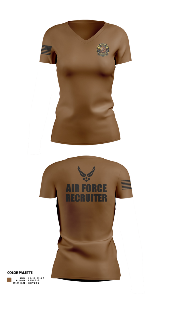 Womens Short Sleeve Vneck Shirt, 336 RCS E flight, Air Force, Teamtime, Team time, sublimation, custom sports apparel, team uniforms, spirit wear, spiritwear, sports uniforms, custom shirts, team store, custom team store, fundraiser sports, apparel fundraiser