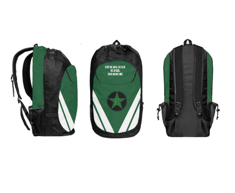 Gear Bag, Estacada High School Swimming, Swimming, Teamtime, Team time, sublimation, custom sports apparel, team uniforms, spirit wear, spiritwear, sports uniforms, custom shirts, team store, custom team store, fundraiser sports, apparel fundraiser