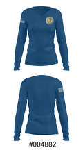 Liberty Christian School Basketball 49855847 Women's Long Sleeve V-neck Shirt - 20