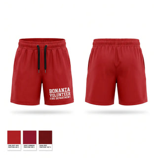 Athletic Shorts With Pockets, Bonanza Volunteer Fire Department, Fire Department, Teamtime, Team time, sublimation, custom sports apparel, team uniforms, spirit wear, spiritwear, sports uniforms, custom shirts, team store, custom team store, fundraiser sports, apparel fundraiser